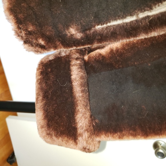 VINTAGE Annis Furs Mouton lamb fur coat - Picture 3 of 12